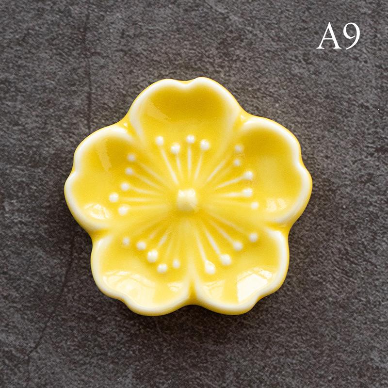 Cherry Blossoms Japanese Style Ceramic Incense Stick Home Bedroom Holder