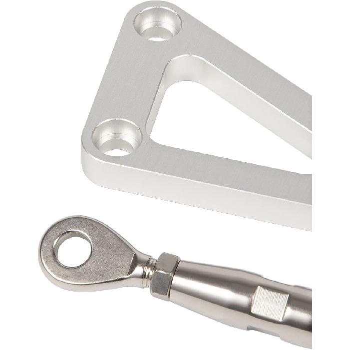 Billet Alternator Bracket Adjustable Kit For Chevy SBC 305 327 350 383 5.0L 5.7L V8 Eight Cylinder Long Water Pump Polished Aluminum For Chevy Small