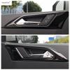 AC Air Shift Gear Panel Handle Bowl Head Light Lamp Window Lift Cover Trim Black Accessories For VW Volkswagen Polo  -