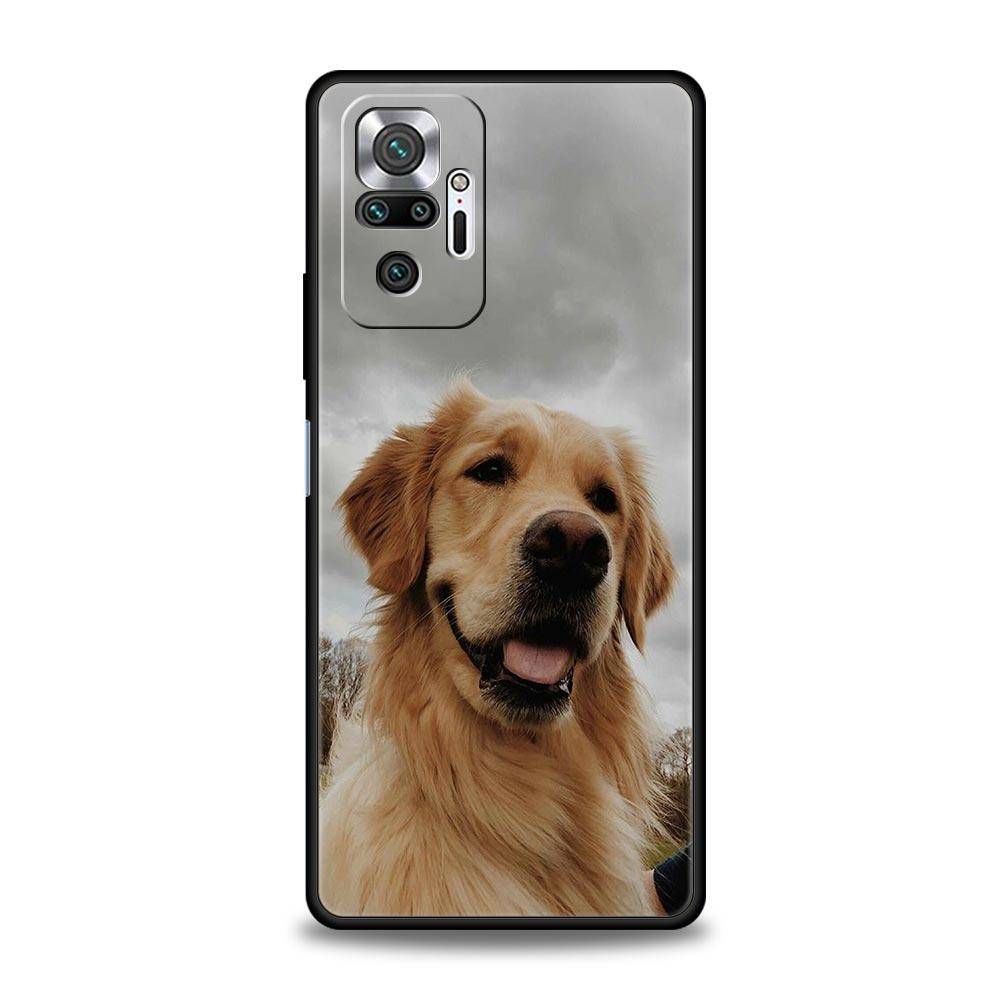 Labrador Golden Retriever Dog Phone Case For Xiaomi Redmi Note 14 13 12 5G 9S 9 10 11 Pro Plus 9T 14C 13C 12C 10C 9C 9A Cover