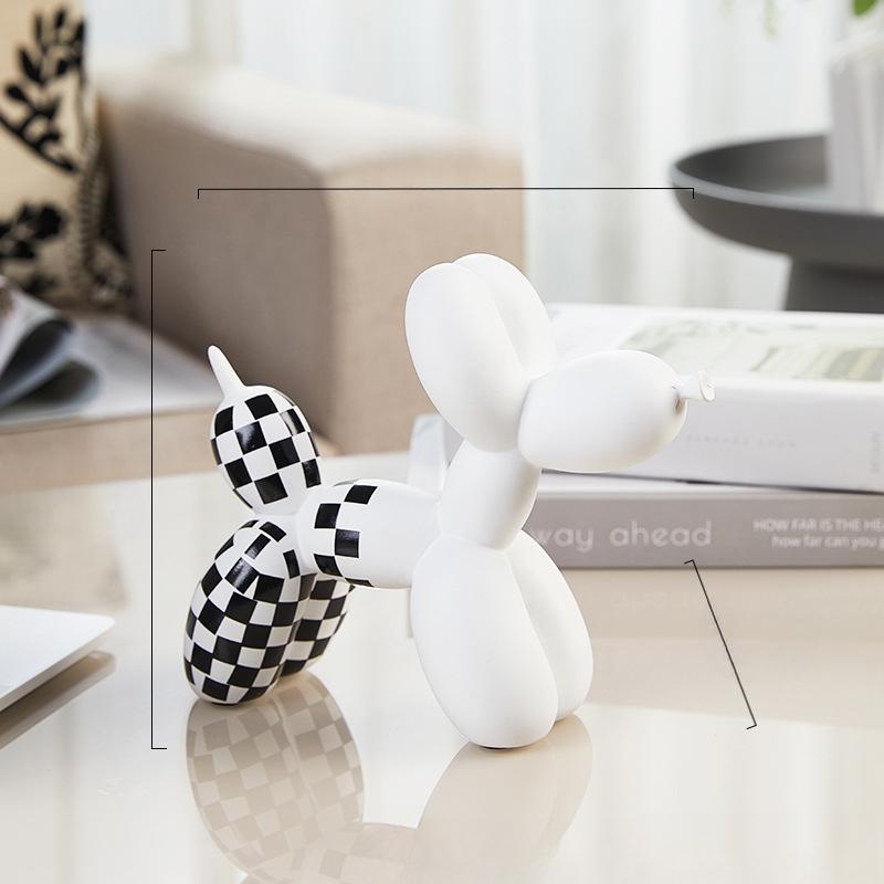 

Скандинавские украшения в виде собаки из воздушных шаров Креативное украшение для гостиной, прихожей, ТВ-тумбы, винного шкафа, подарок