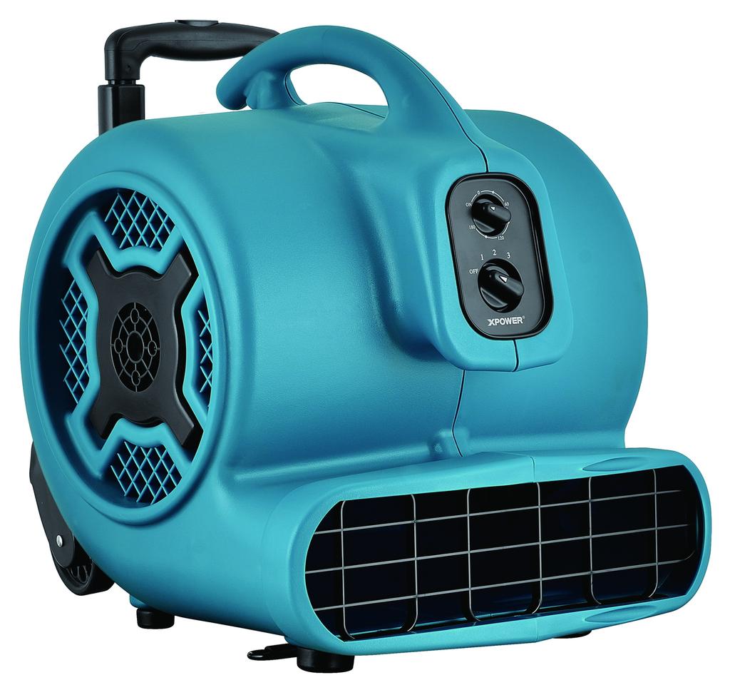 XPOWER P-850TH Blue Large-Scale Floor Blower Timer Tie Rod Grapefruit Scent Bead