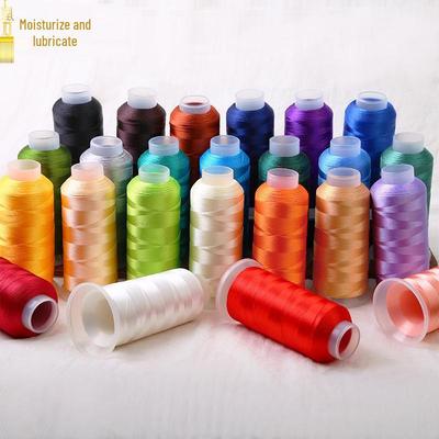 Polyester Stickgarn für Quasten, 300D 150D/2-fädig, Feines DIY Nähgarn