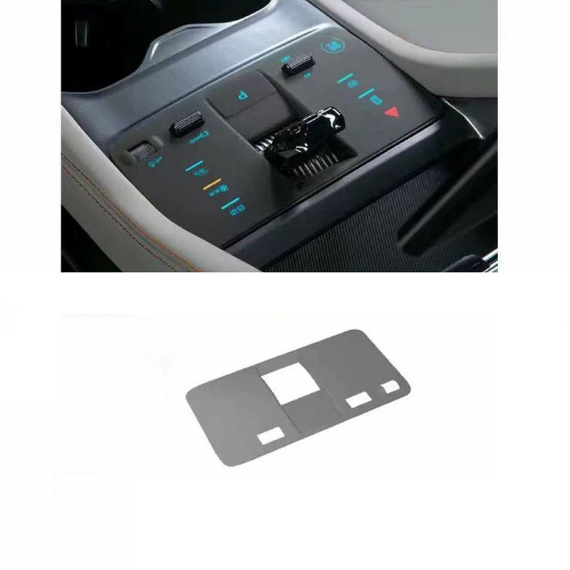 Car Central Control Panel Button Cover Silicone Protective Pad For BYD Song Plus Champion 2024