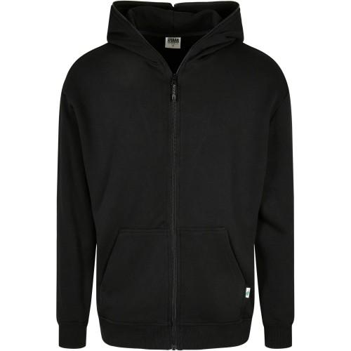 Urban Classics Mens Organic Full Zip Hoodie