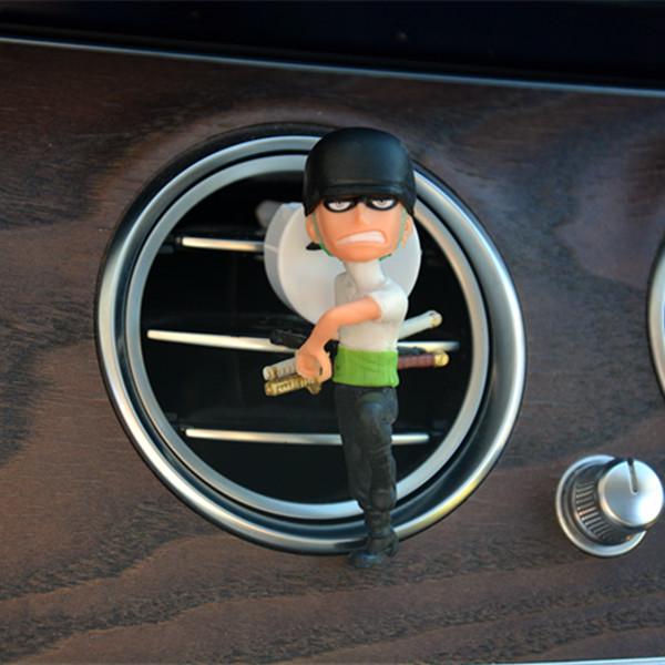 One Piece Luffy Car Dashboard Figure Air Vent Perfume Gift Box