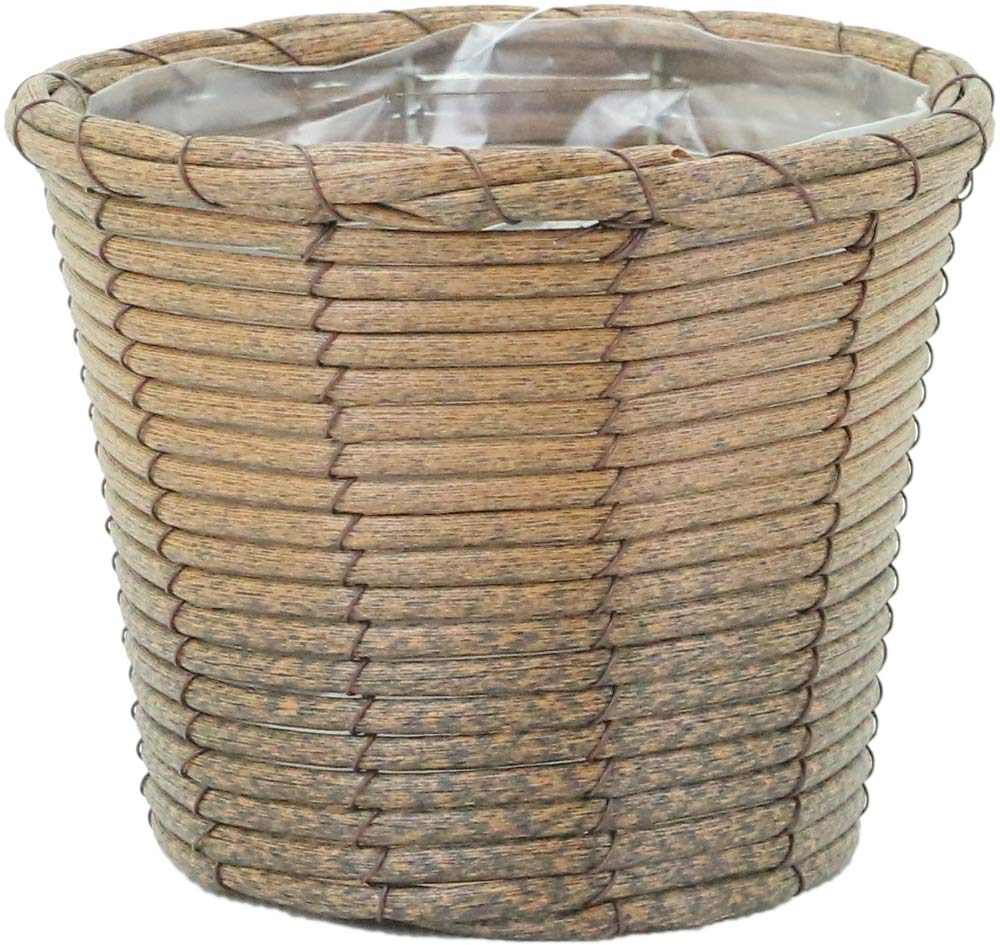 

Ohashi Shinji Shoten Крышка горшка PE Кашпо №. D5 Коричневый