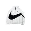 Big Swoosh Anrk Jacket White Half Zipper Large Men's AJ1405-121