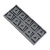 Carbide Inserts 10PCS CNMG 432TF IC907 for Precision Lathe Turning with Strong Resistance and Long Service Life