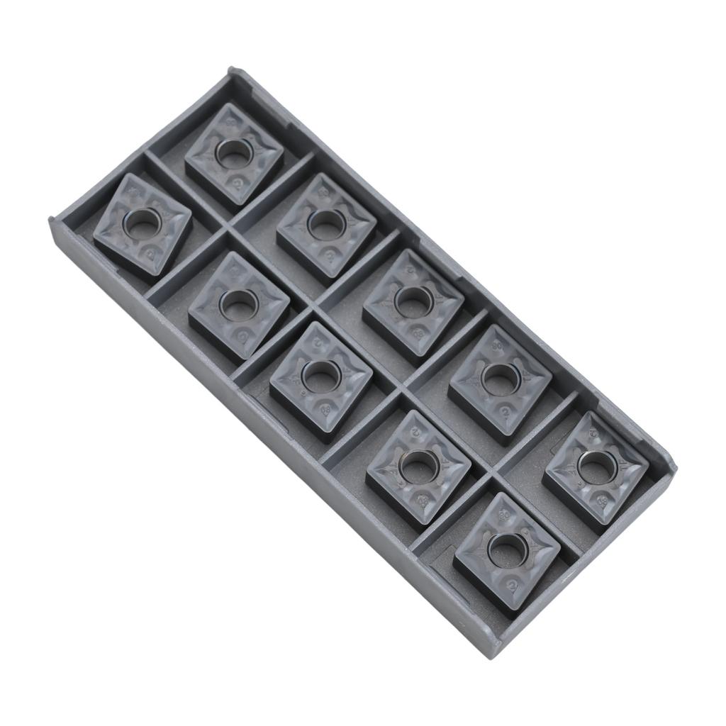 Carbide Inserts 10PCS CNMG 432TF IC907 for Precision Lathe Turning with Strong Resistance and Long Service Life