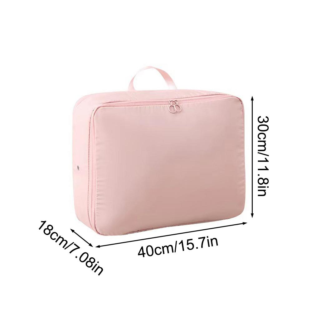 1pc Compression Clothes Packing Bag Space Saving Packing Clothes Bag Wardrobe Storage Luggage Organizer Camping Supplies
