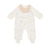 Absorba Organic Sprout Bear Romper  With Bib  A1110614 A1a31510