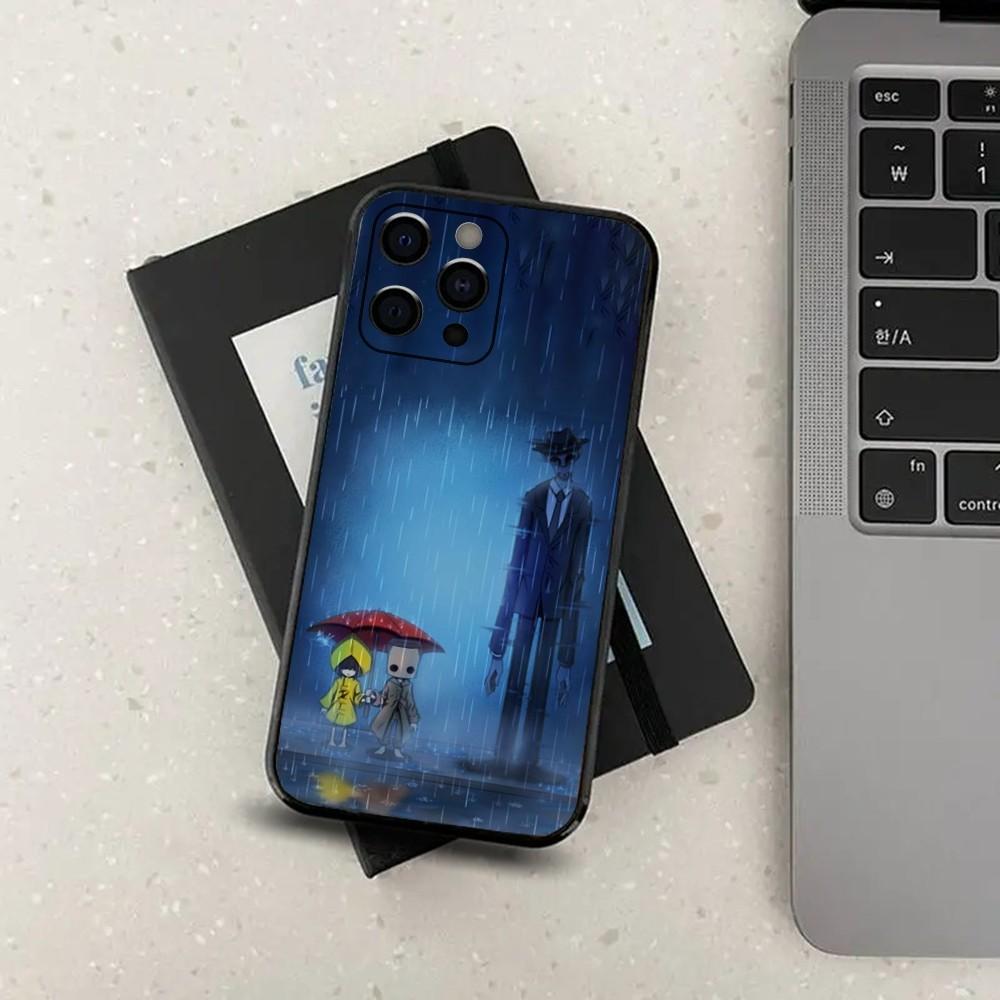 Game Little Nightmares Phone Case For Apple iPhone 15,14,13,12,11,Pro,X,XS,Max,XR,Plus,Mini Soft Black Cover