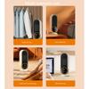 1200W Ceramic PTC Portable Space Heater Fast Heating Desktop Electric Heater Adjustable Thermostat Remote Control Timer Indoor