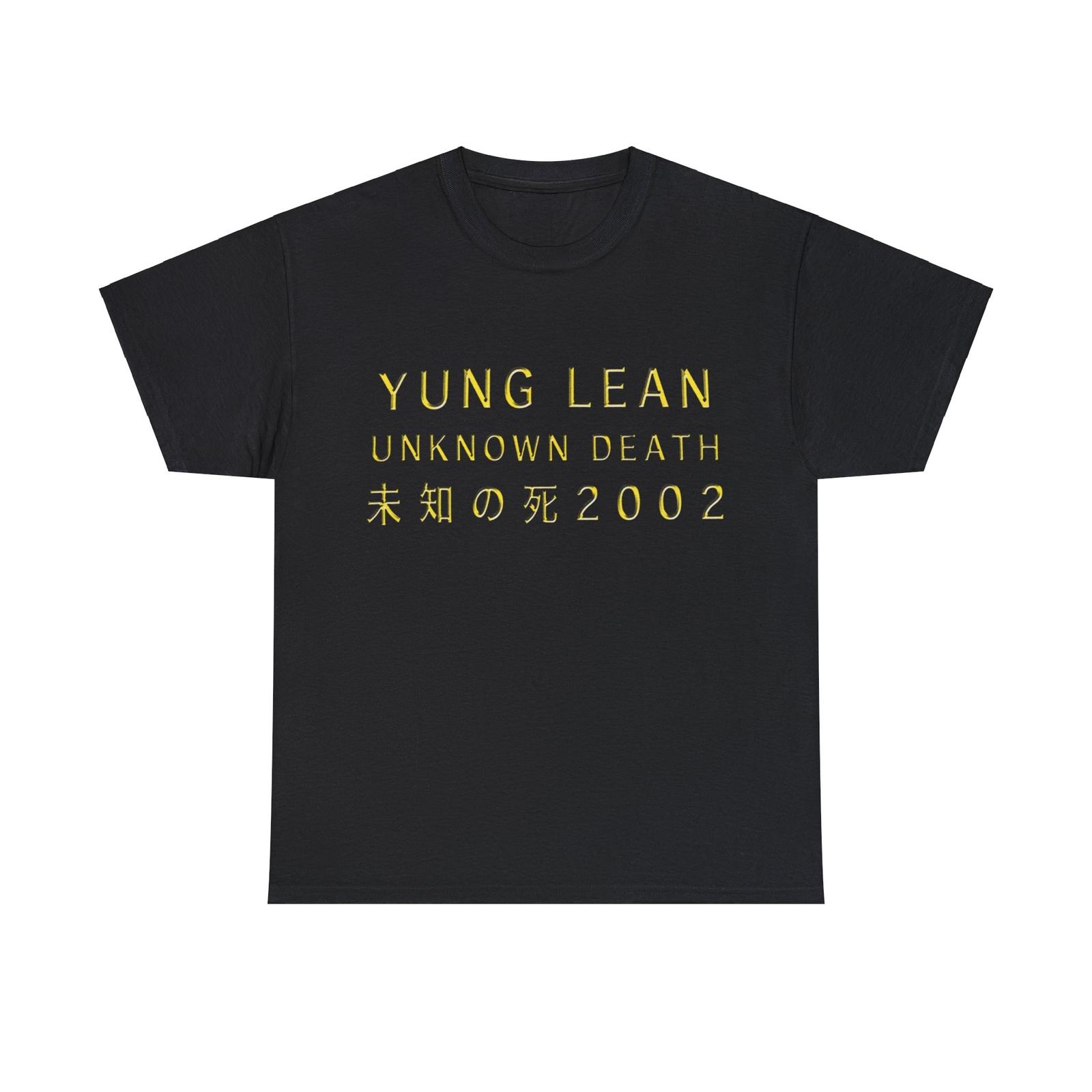 Yung Lean Unknown Death 2002 Альбом Тур Мерч Футболка - Все Цвета и Размеры XXL