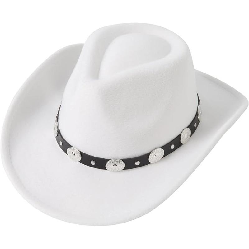 

JYL TS DIY Cow Print Hat Unisex Suede Western Wide Brim Hat Faux Suede 1222Mao11058 серого дэви