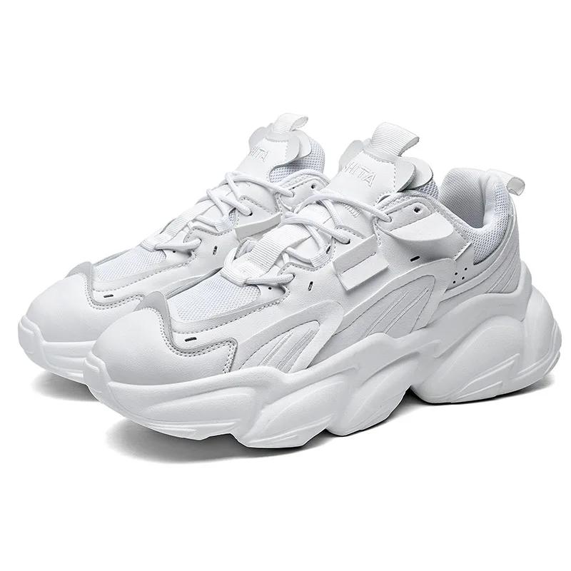 Fashion New Autumn Men's Thick-soled Sneakers Breathable Men's Thick-soled Sneakers Ladies Sneakers Tenis Masculino Zapatillas Hombre