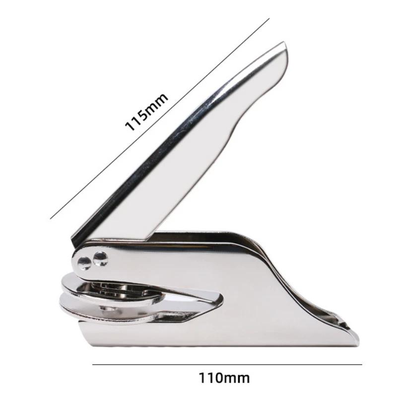 Mini přenosné ocelové kleště na razítka Design Svatební pozvánky Razba dopisního papíru Tisk Pečeť Umělecká řemesla Šití