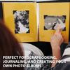 10 Sheets Scrapbook Corners Adhesive Backed for Photo Storage Journal Diary Organizer Creative Crafting Projects Long Term