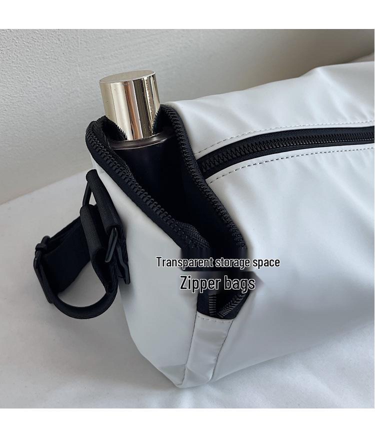 Bolsa Cruzada Inflável para Viagem Feminina - Versátil, Casual para Armazenamento ao Ar Livre e Bolsa de Ombro para o Dia a Dia