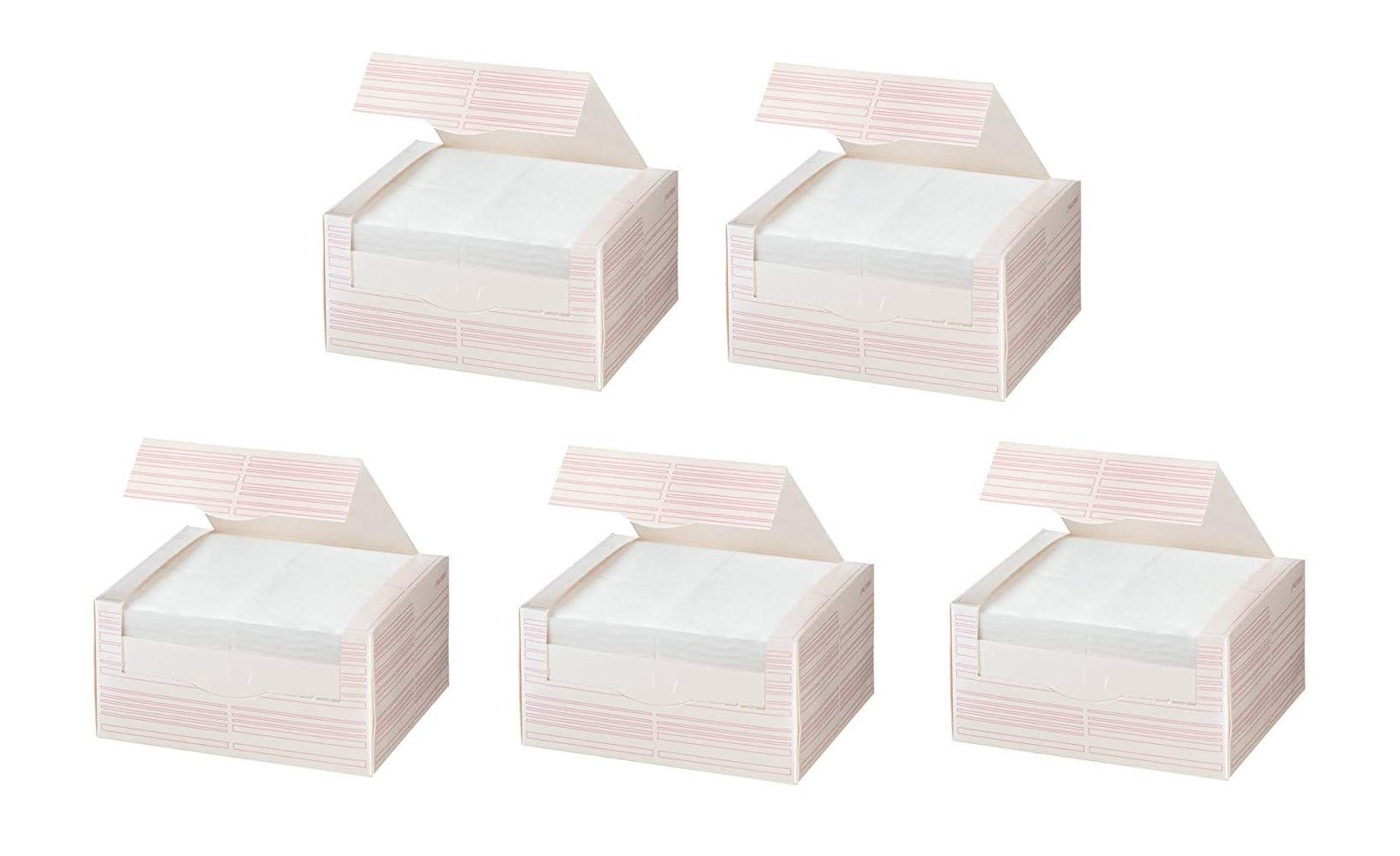 

Shiseido care хлопок 80 шт набор из 5 шт. белый