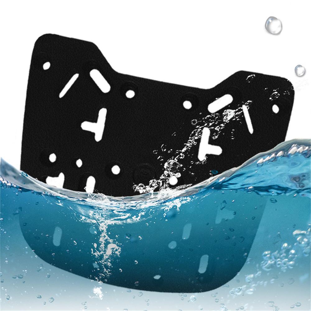 New Trunk Base Plate Motorcycle Tail Box Pad Base Bottom Plate Mount & Bolts 22x19cm