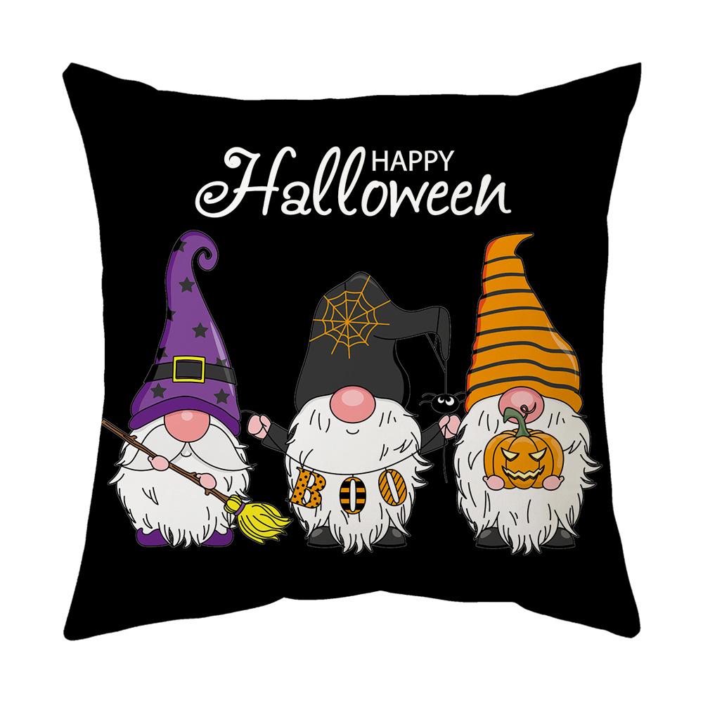 Halloween Pillow, Sofa Pillow Case, Printed Holiday Decoration Scene, Party Ghost Festival Decoration