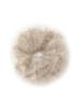 Mira Owen Feather Volume Scrunchie 09WGG255548 BEG Free Size Women's