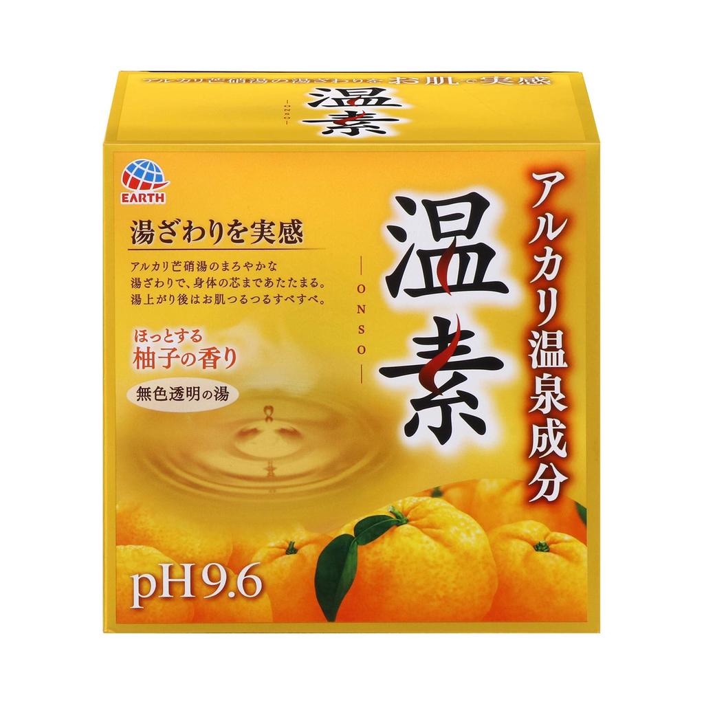 Earth Pharmaceutical Warm Soap Yuzu Fragrance 30g x 15 packets [Quasi-drug]