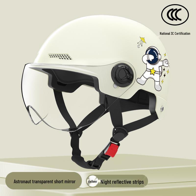 Universal Electric Motorcycle Helmet: Sun Protection, All-Season Safety for Men & Women