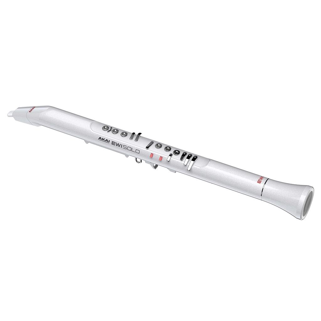 Akai Professional EWI Solo Wind Electronic Wind Instrument with 200 and Breath White Synthesizer, Built-in Speaker, Rechargeable, Voices, Sensor,