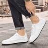New Comfort Tenis Masculino Leisure Walk Male Sneakers Genuine Leather Mens Casual Shoes Stylish Flats Men Skateboard Footwear