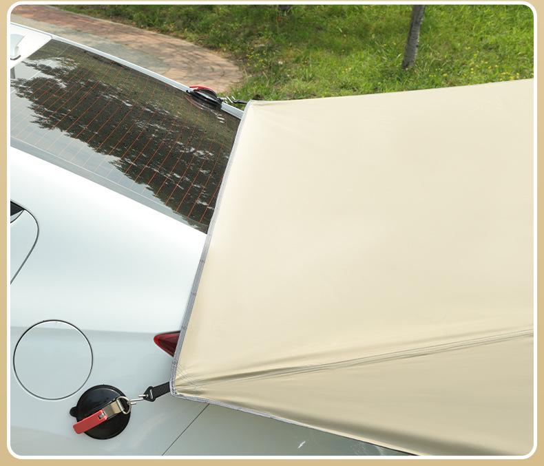 Car Awning Tent: Outdoor Sunshade & Rain Shelter for Vehicles