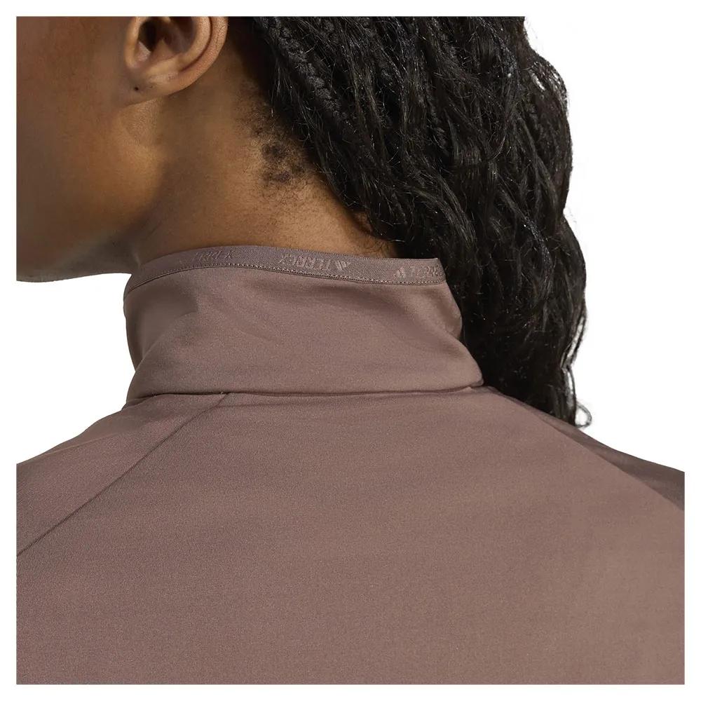 Adidas Fleece Jacket with Half-zip Terrex Multi Climawarm Tech