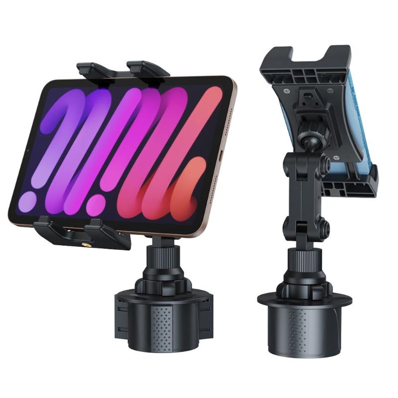 Upgraded Phone Stand 360 Degree View Water Cup Stand Easy Installation Phone Hold Reliable Solution for Car Cup Hold