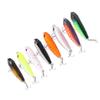 8pcs Fishing Lures Hard Bait 3D Eyes Floating Pencil Fishing Lure with Treble Hook
