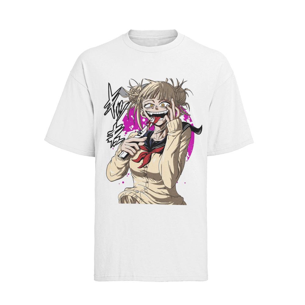 Himiko Toga My Hero Academia Crazy Waifu Anime Herren T-Shirt