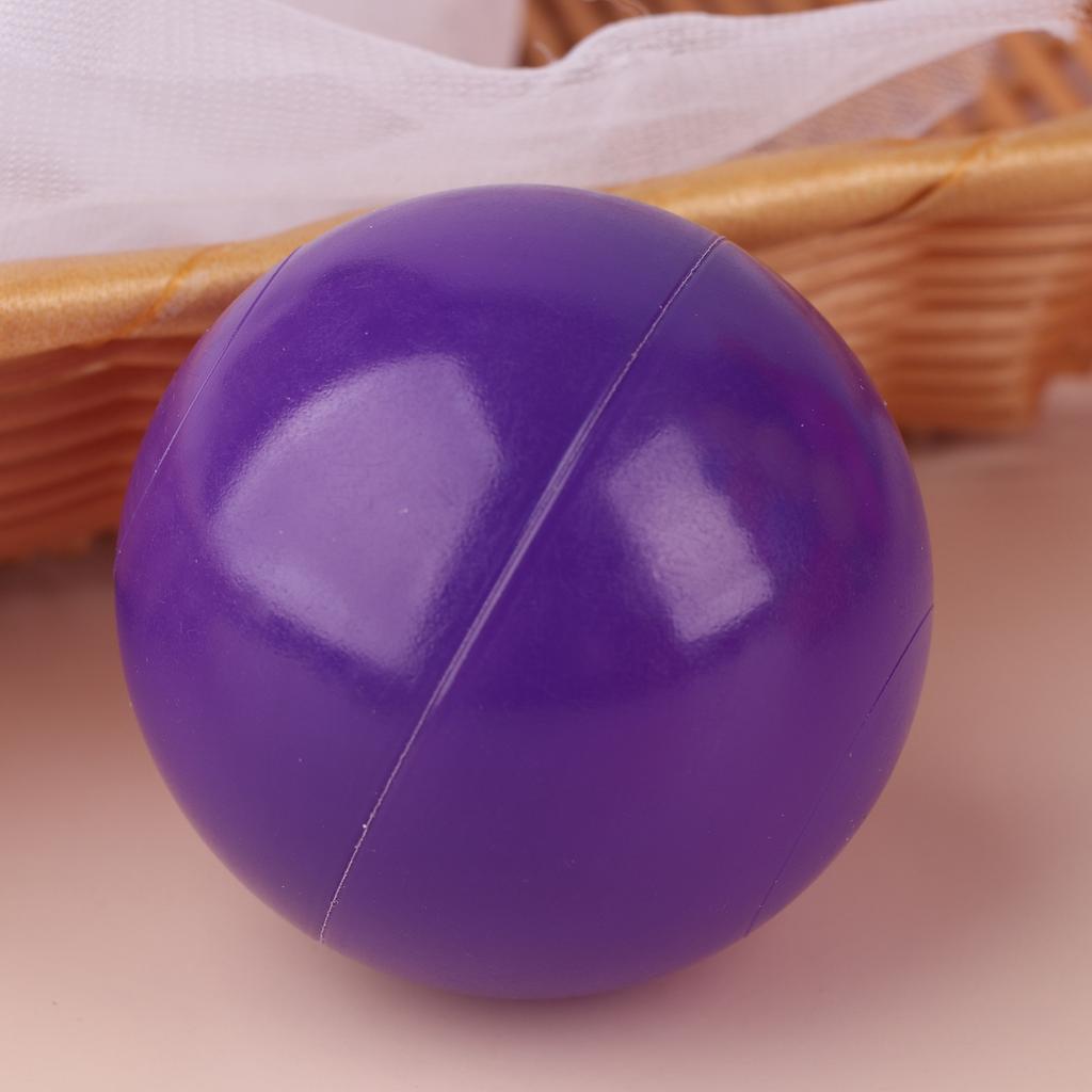 50/100Pcs 7Cm Water Pool Ocean Wave Ball Colors Baby Plastic Balls Kids Swim Pit With Basketball Hoop Play House Outdoor Toy