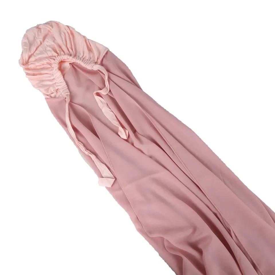 Pin Free Instant Chiffon Hijab Scarf With Undercaps Muslim Women Hijabs With Inner Caps Underscarf Caps Islam Headscarf