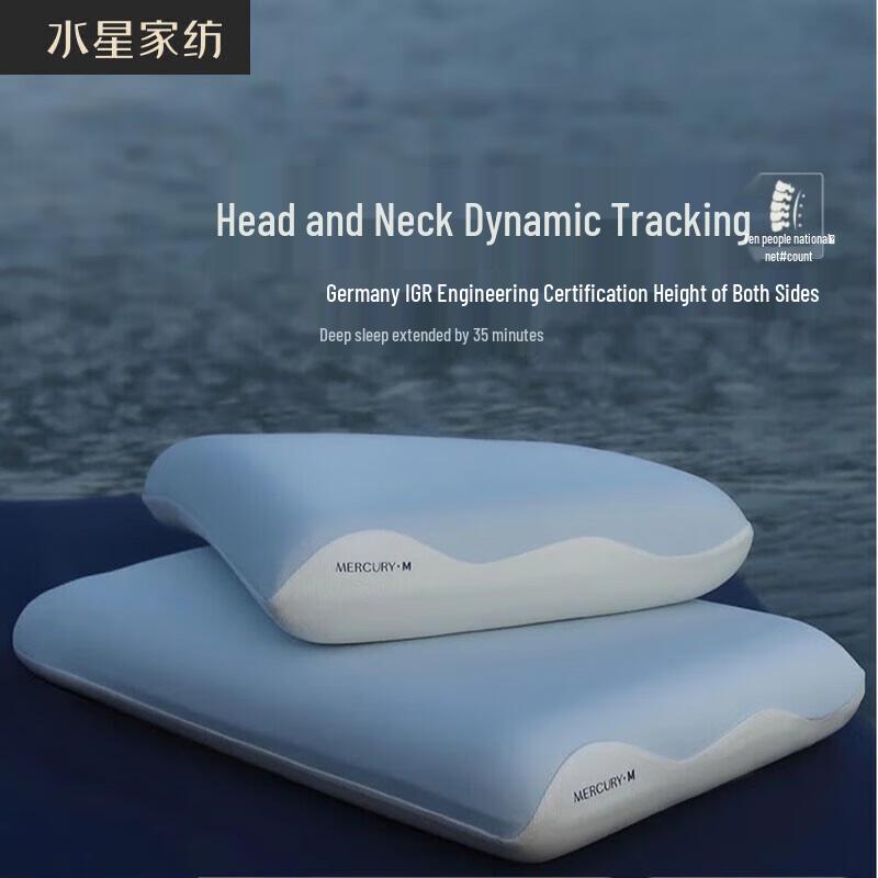 Mercury Home Textiles PRO Ergonomic Deep Sleep Memory Foam Pillow
