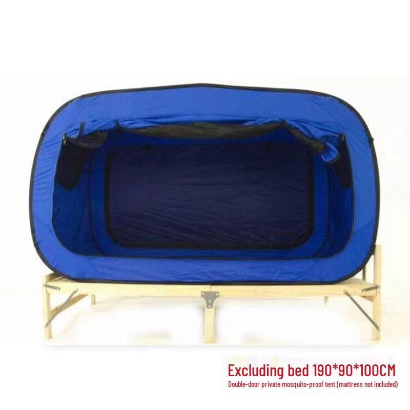 Integrated No-Installation Space Capsule Camping Tent: Fully Enclosed, Indoor/Outdoor, Double-Opening Mobile Home