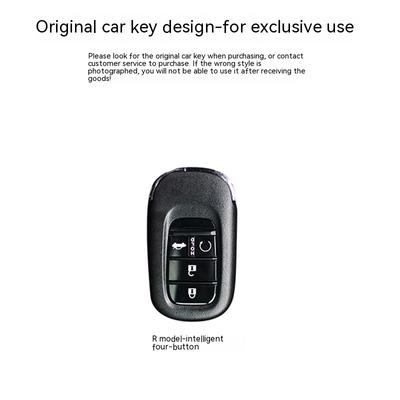 Applicable To Honda Key Cover 11 Th Generation Civic2023StylecrvHaoyingzrvIn-Shape Grid Buckle Car Key Case