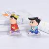 Cute Crayon Shin-chan Series Blind Box Figurines Adorable School Theme Pvc Toys