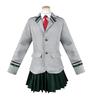 My Hero Academia Cosplay Uniform Outfit Fancy Dress Halloween Costume [ENDIANDUO] (Girls' Uniform, L)