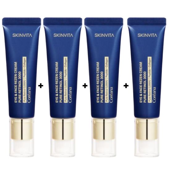 A0477  Coreana SkinVita Eye & Face Pure Retinol Cream 3000 25 Ml