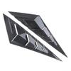 For Hyundai Elantra 2025 2025 2025 Car Rear Louver Window Side Shutter Cover Trim Sticker Vent Scoop Carbon Fiber Accessories
