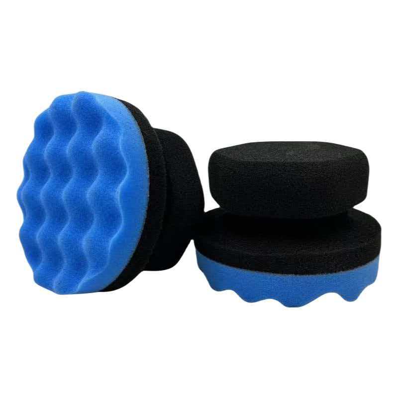 Large Tire Shine Applicator Pad Tire Hex Grip Applicator Tire Shine Car Detailing Foam Sponge Tool Reusable Car Cleaning