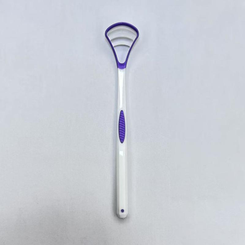 Dual-Use Tongue Scraper And Cleaner Reusable Oral Health Care Brush for Fresh Breath Dental Hygiene Mouth Cleaning Toothbrush
