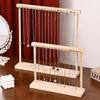 Fashionable Solid Wood Necklace & Pendant Display Stand