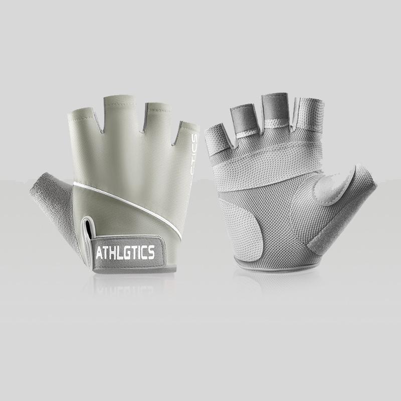 Wear Resistant Fitness Gloves Breathable Fingerless Gloves Cycling Half Finger Gloves Yoga Sports Mittens